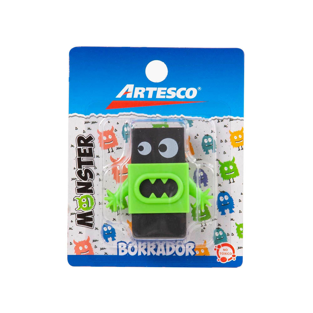 Borrador ARTESCO Monster Negro