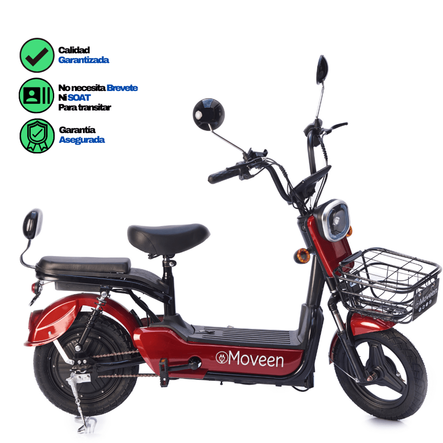 Candado con Alarma Antirrobo Para Moto Scooter o Bicicleta I Oechsle -  Oechsle