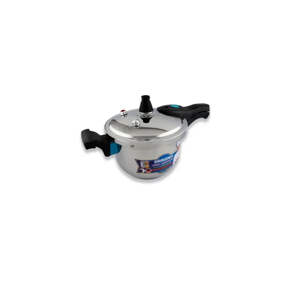 Olla a Presión de acero Inoxidable Brikenia Grado Quirúrgico 3 Litros Tecnologia aleman