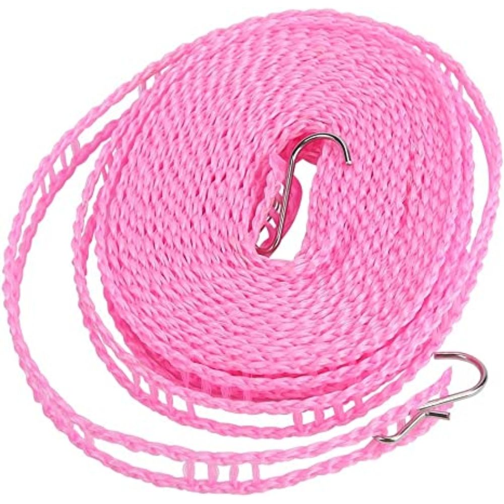 Tendedero Cordel para Tender Ropa Rosado 5M