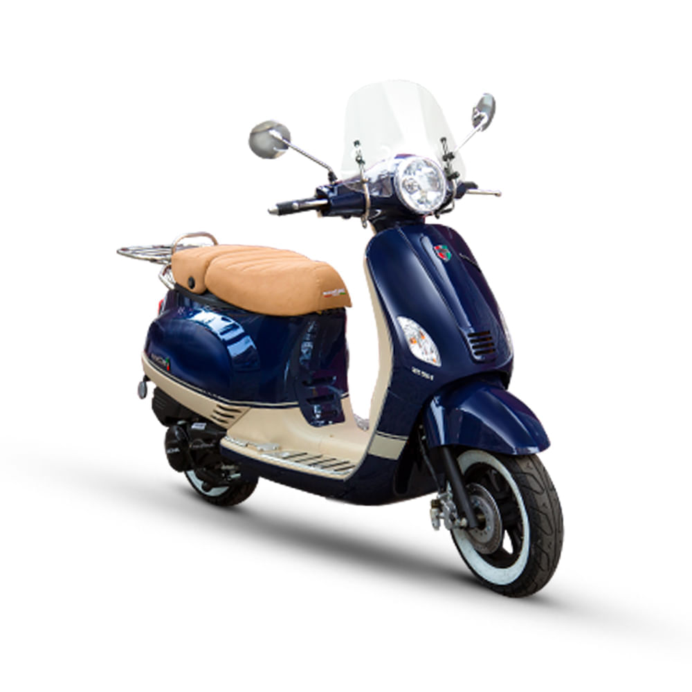 Motocicleta Scooter ZongShen Milano Azul Oechsle Oechsle