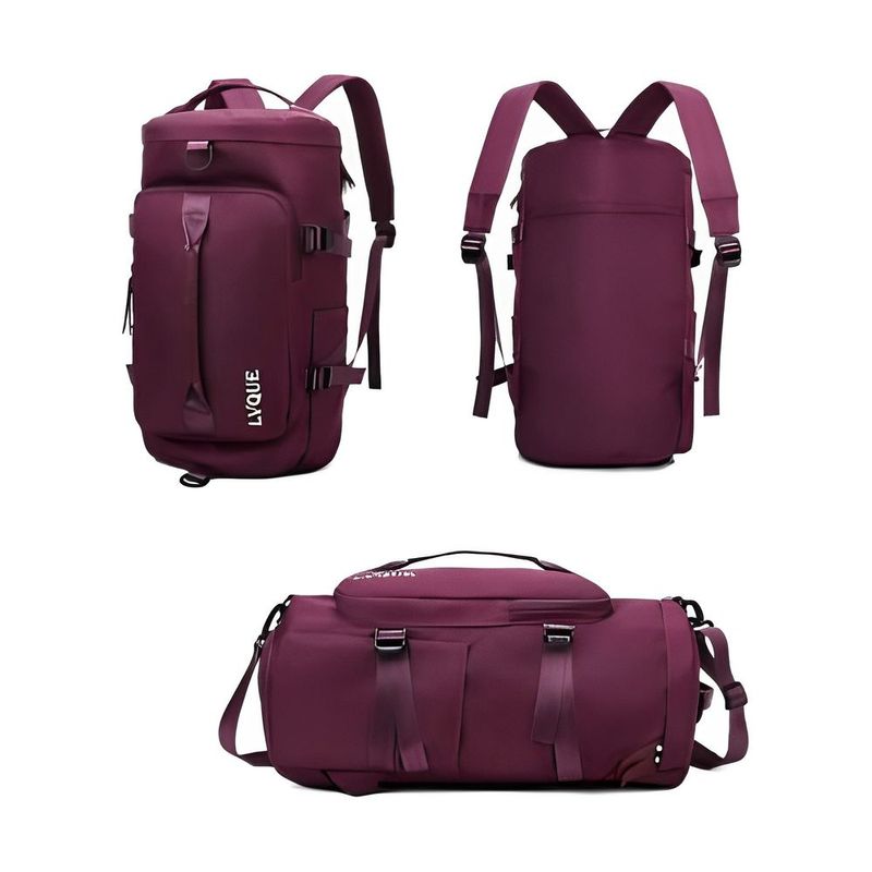 Mochila Bolso de Viaje Multiusos Maleta Deportiva Palo Rosa