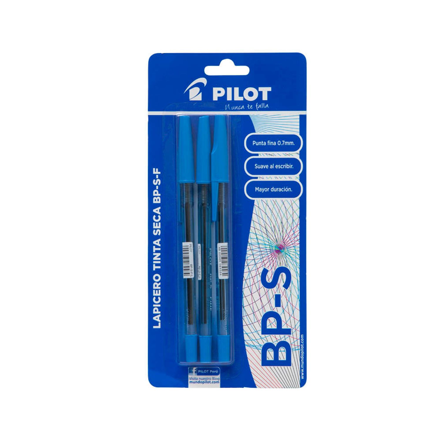 Bolígrafo PILOT BP-S Azul - Oechsle