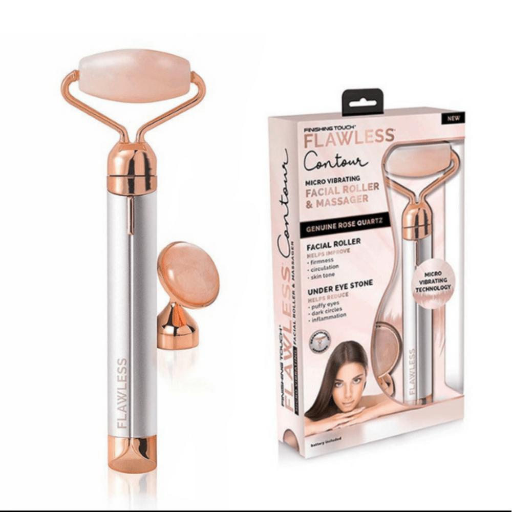 Rodillo de Cuarzo Rosa Microvibración