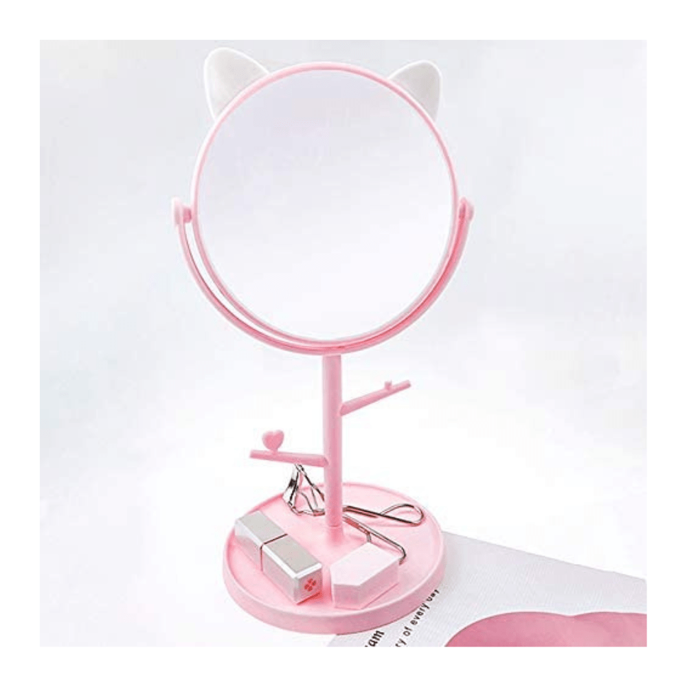 Espejo Joyero en Forma de Gato