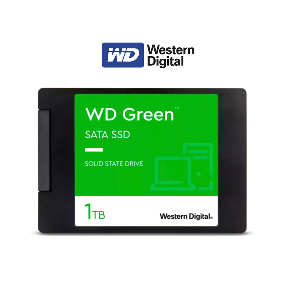 Disco solido WD Green WDS100T3G0A 1TB SATA 6Gbs 25 7mm