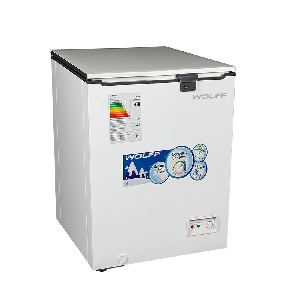 Congeladora Wolff WF-145 de 145Lt -Blanco
