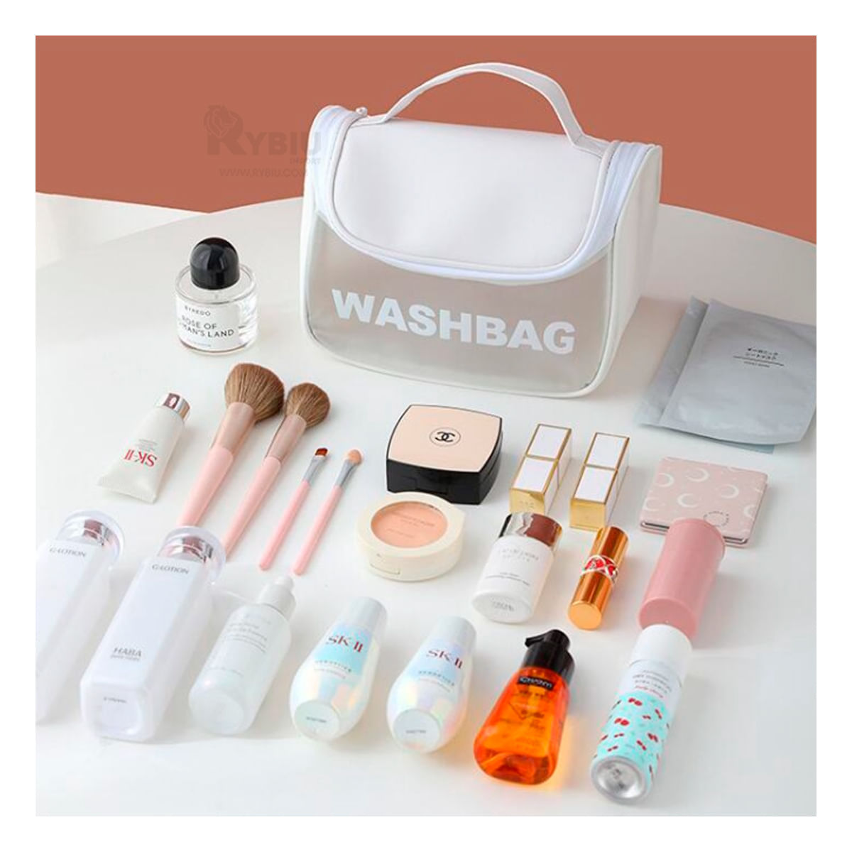 Estuche Neceser Blanco para Cosmeticos
