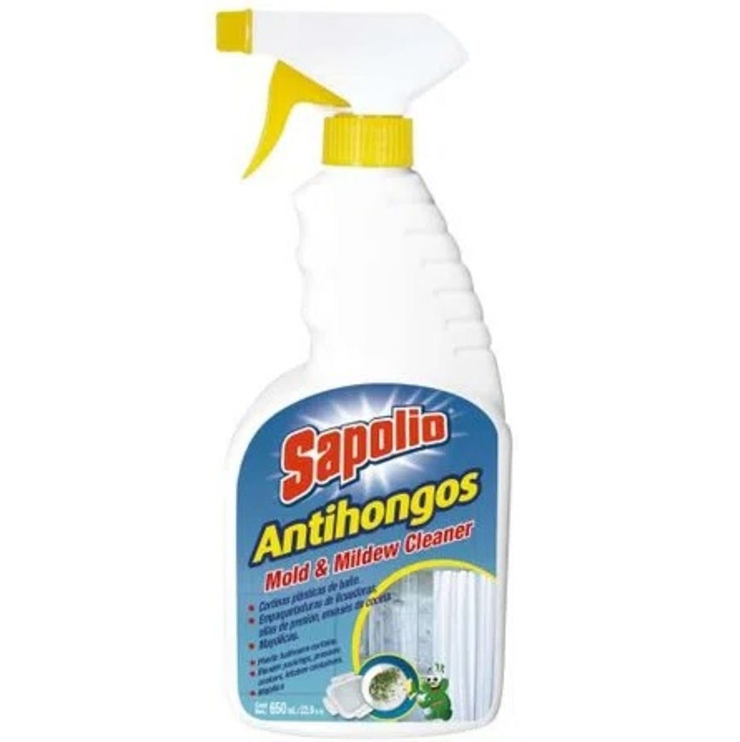 Limpiador de Baño SAPOLIO Antihongos Gatillo 650ml