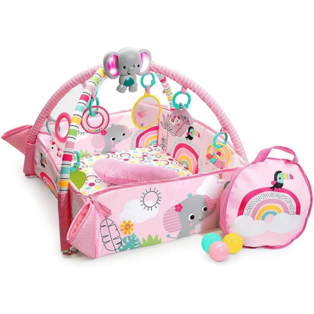 Gimnasio Para Bebe Bright Starts 5 En 1 Arcoiris Oechsle.pe