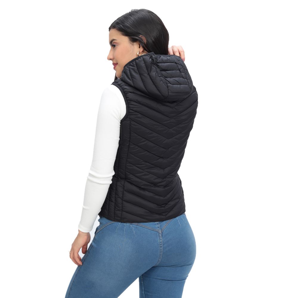 Chaleco Impermeable para Mujer - color Negro GENERICO