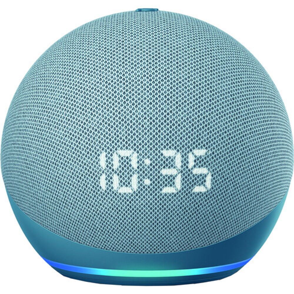 Amazon Echo Dot con reloj (4.ª generación, azul crepúsculo)