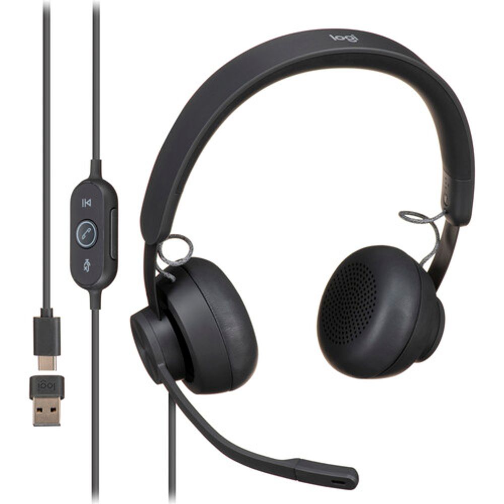 Auriculares supraaurales con cable Logitech Zone (UC, embalaje OEM) I  Oechsle - Oechsle