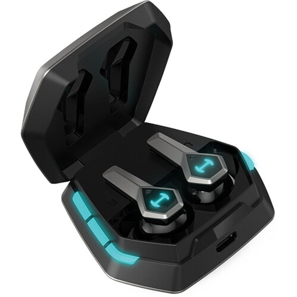 Edificador GX04 True Wireless Gaming Hecate H+ ARBUDS ACTIVO DE CANCIÓN DE CANCIÓN (GRIS)