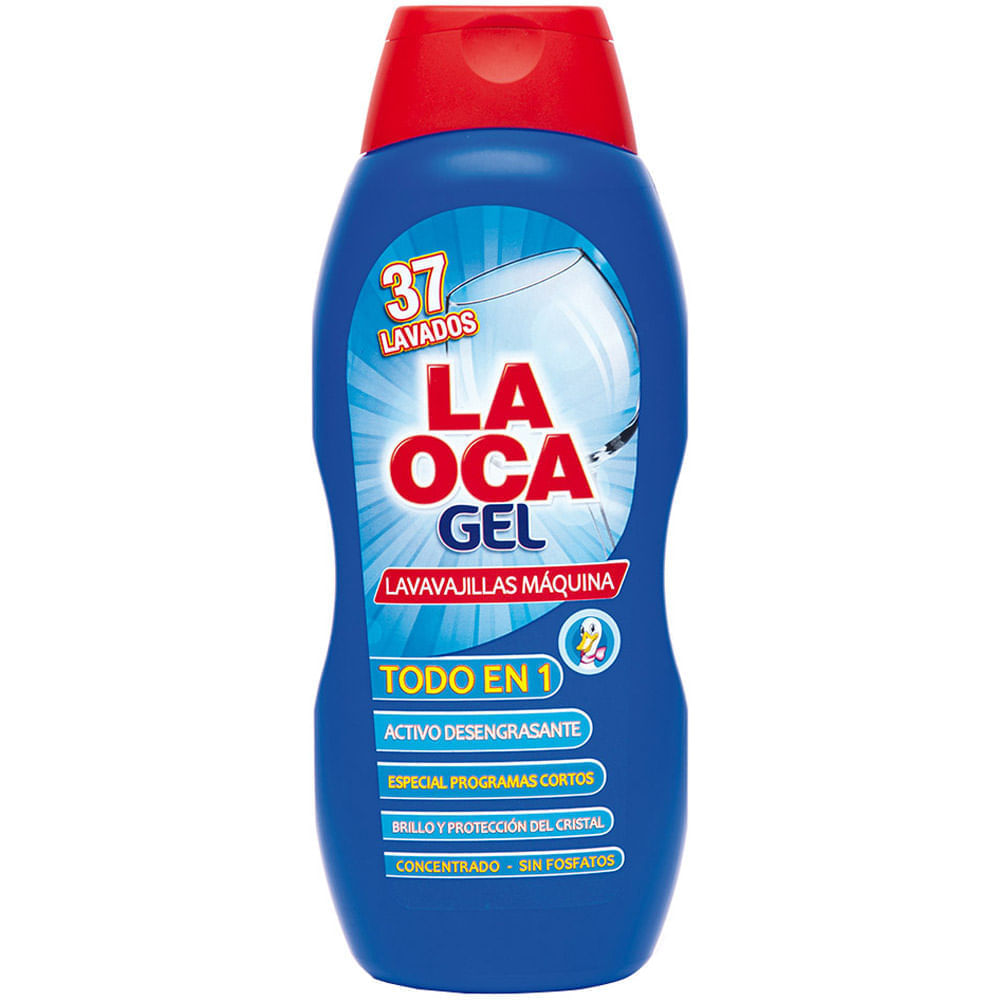 Lavavajilla Líquido para Máquina LA OCA Gel Botella 740ml