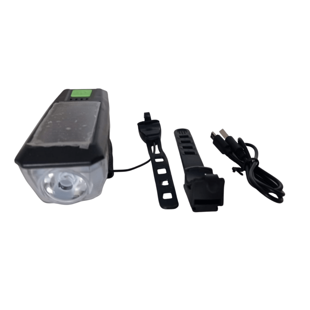 Linterna Frontal Recargable 3 Led T6 Glare Headlight Con Soporte Para  Bicicleta I Oechsle - Oechsle