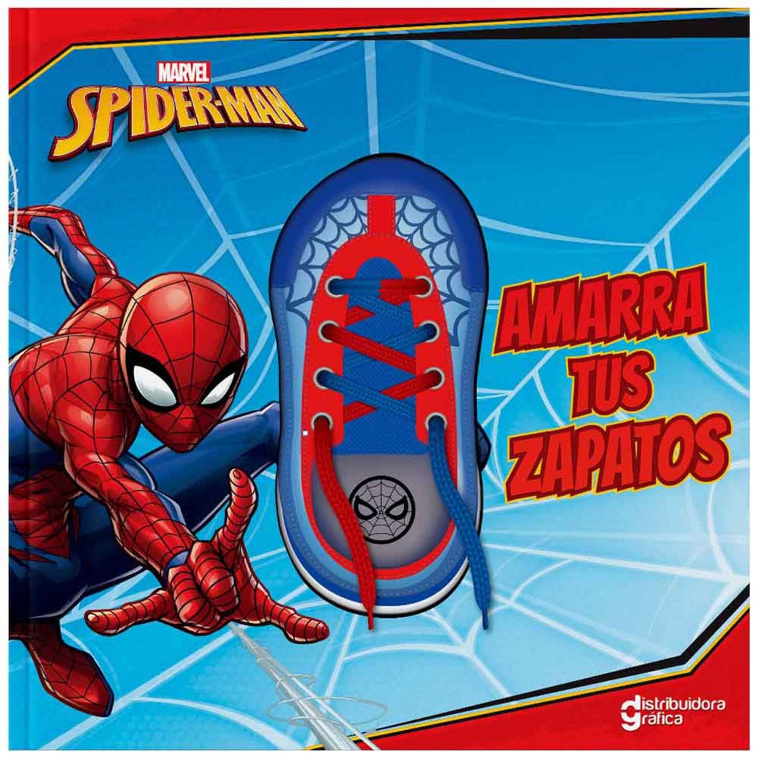 Libro Infantil DGNOTTAS Amarra tus Zapatos con Spiderman - Oechsle