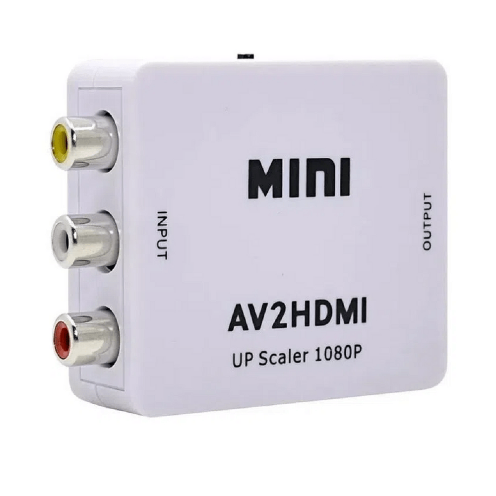 Convertidor Adaptador Video RCA AV a HDMI Full HD