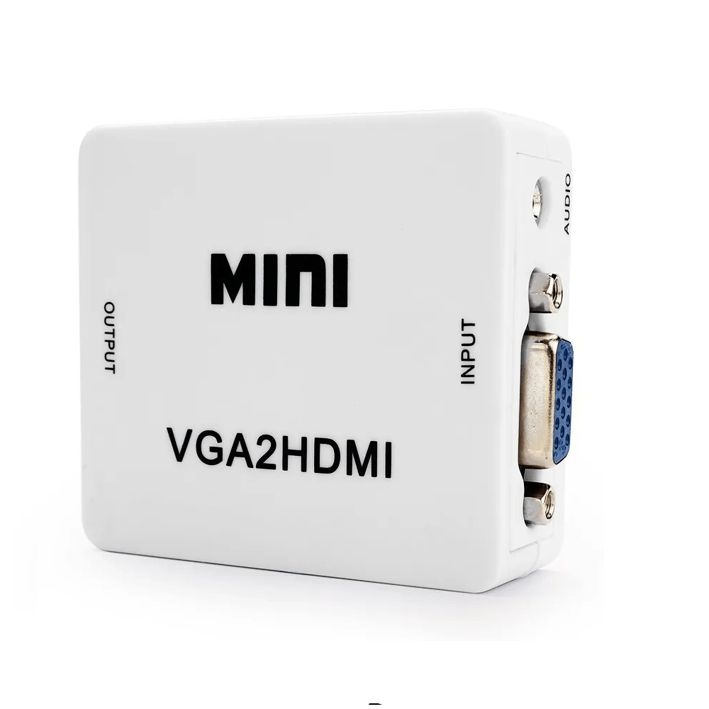 Convertidor Adaptador Video VGA a HDMI Full HD