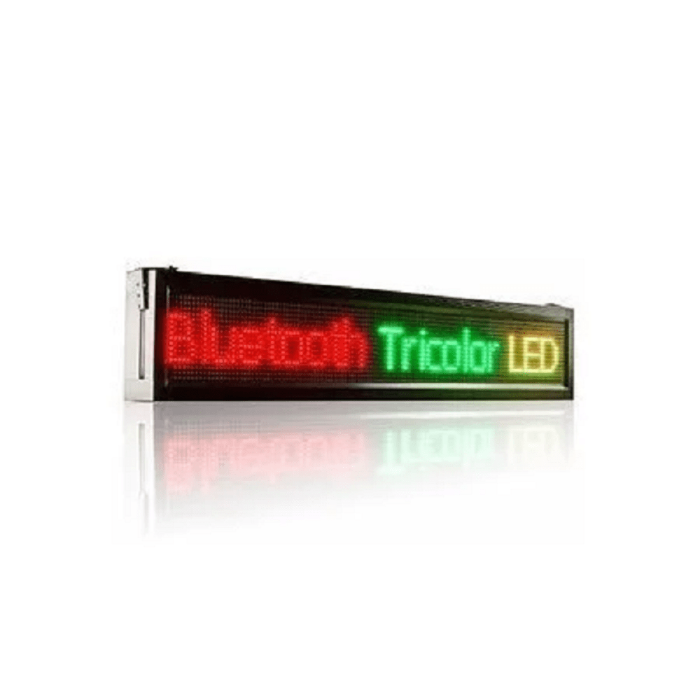 LETRERO LED COMPARTIDO 3 COLORES PANEL PUBLICITARIO PROGRAMABLE