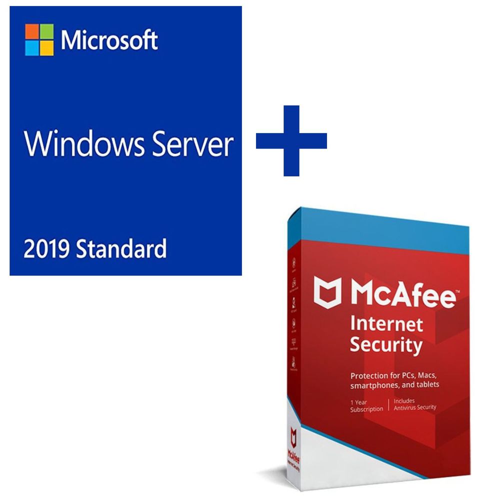 PROMO: Windows Server Stand 2019 + Mcafee Int Security 5PC (Digital)