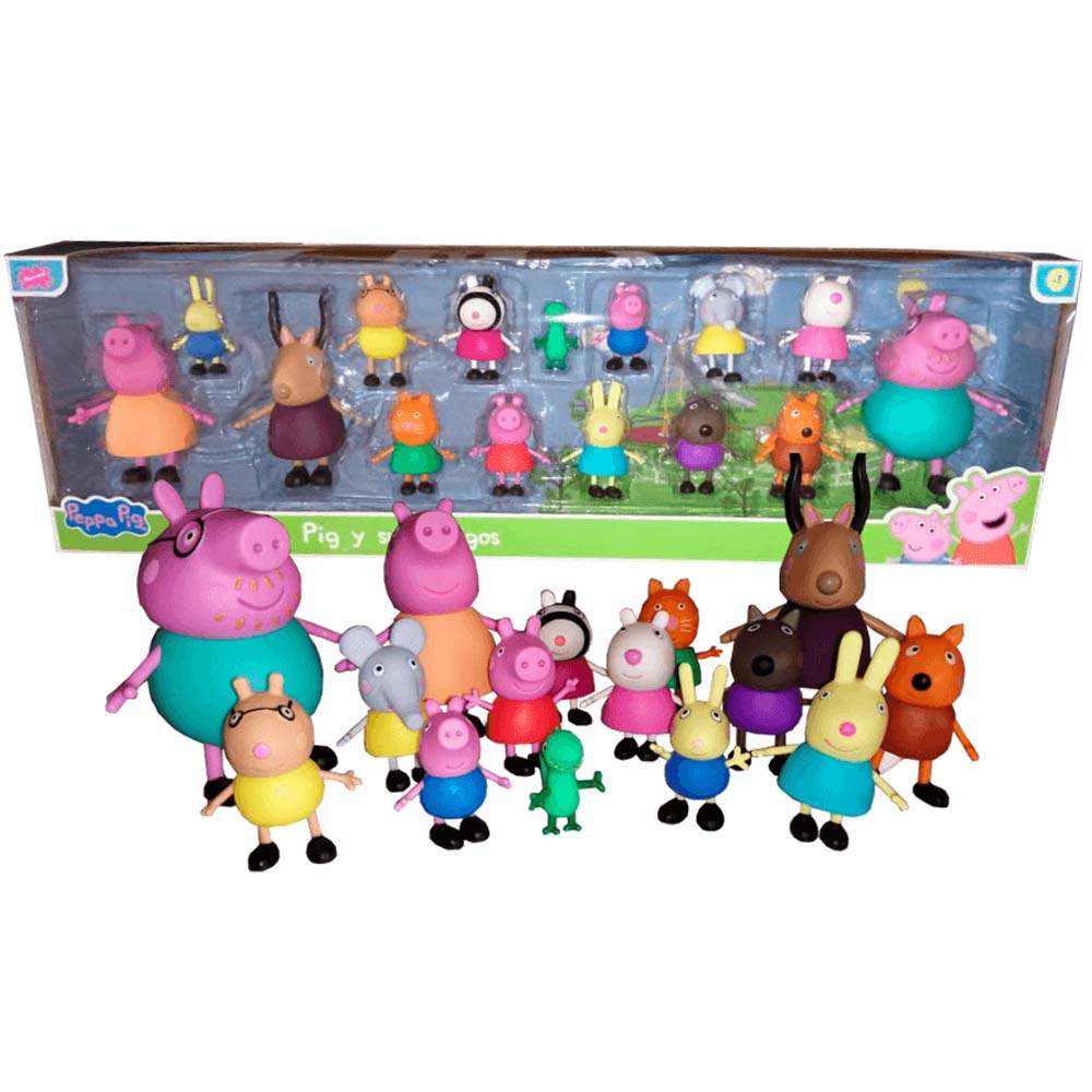 Set De Peppa Pig PP-15 Familia y Amigos Oechsle Oechsle