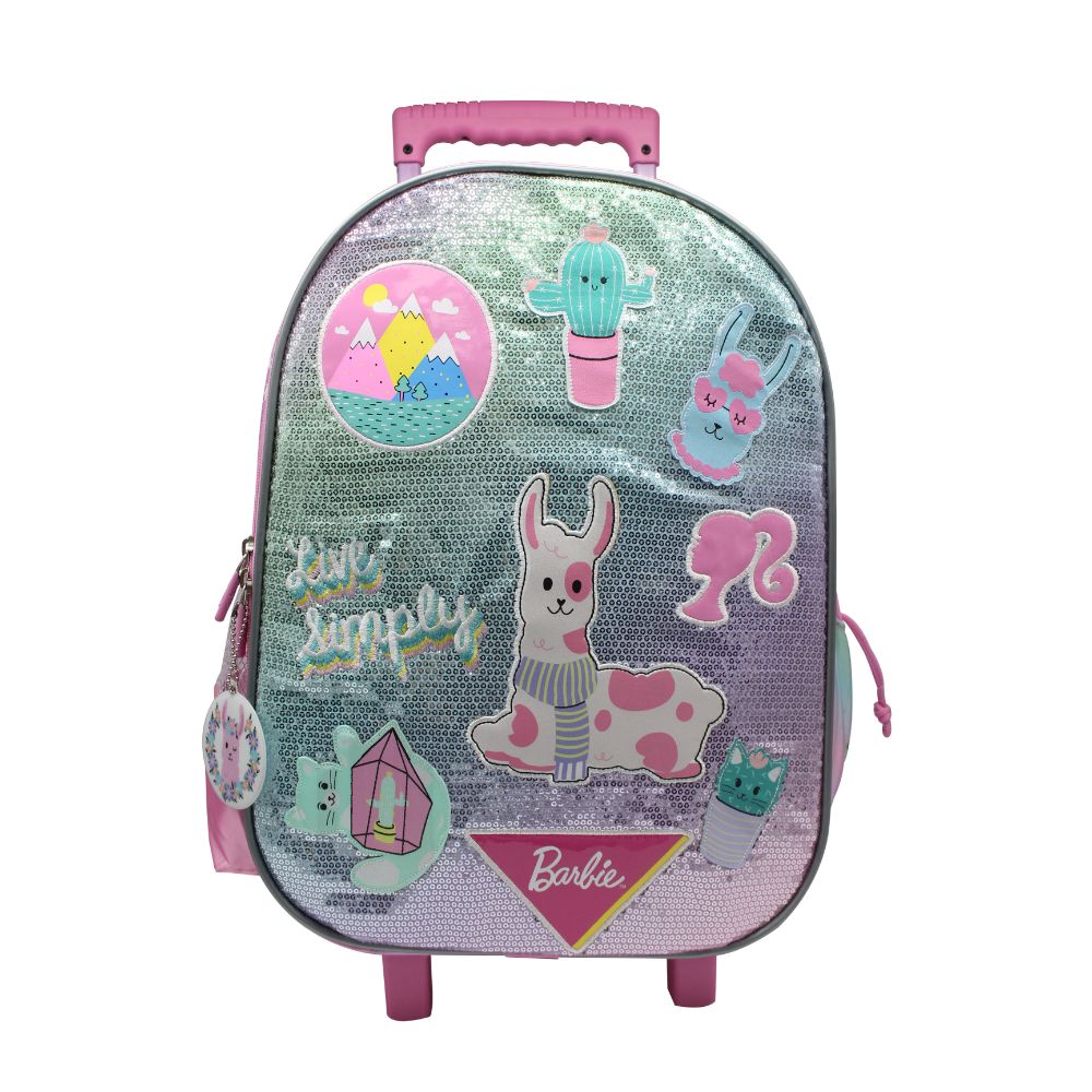 maleta barbie ruedas