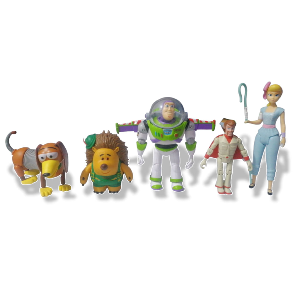 Toy Story Muñecos de Jebe Articulados Set de 9 Modelo 1 - Promart