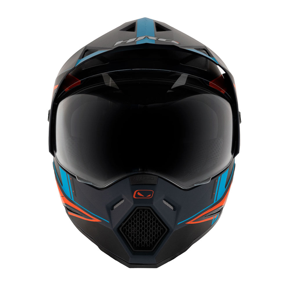 Casco Hro Mx330dv Voltex Azl Nrj Talla L Oechsle Oechsle