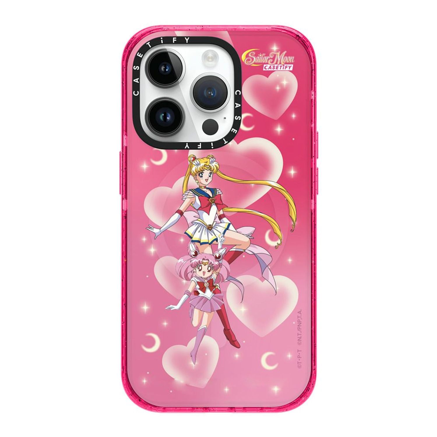 Case ScreenShop Para iPhone 14 Pro Sailor Moon & Chibi Moon Fucsia Casetify  - Oechsle