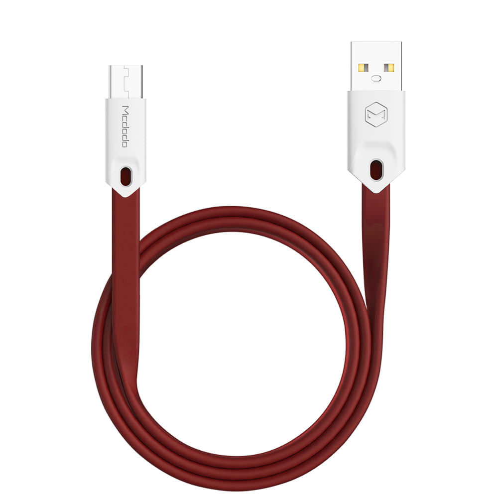Cable USB a Micro Mcdodo Serie Gorgeous Rojo 1m