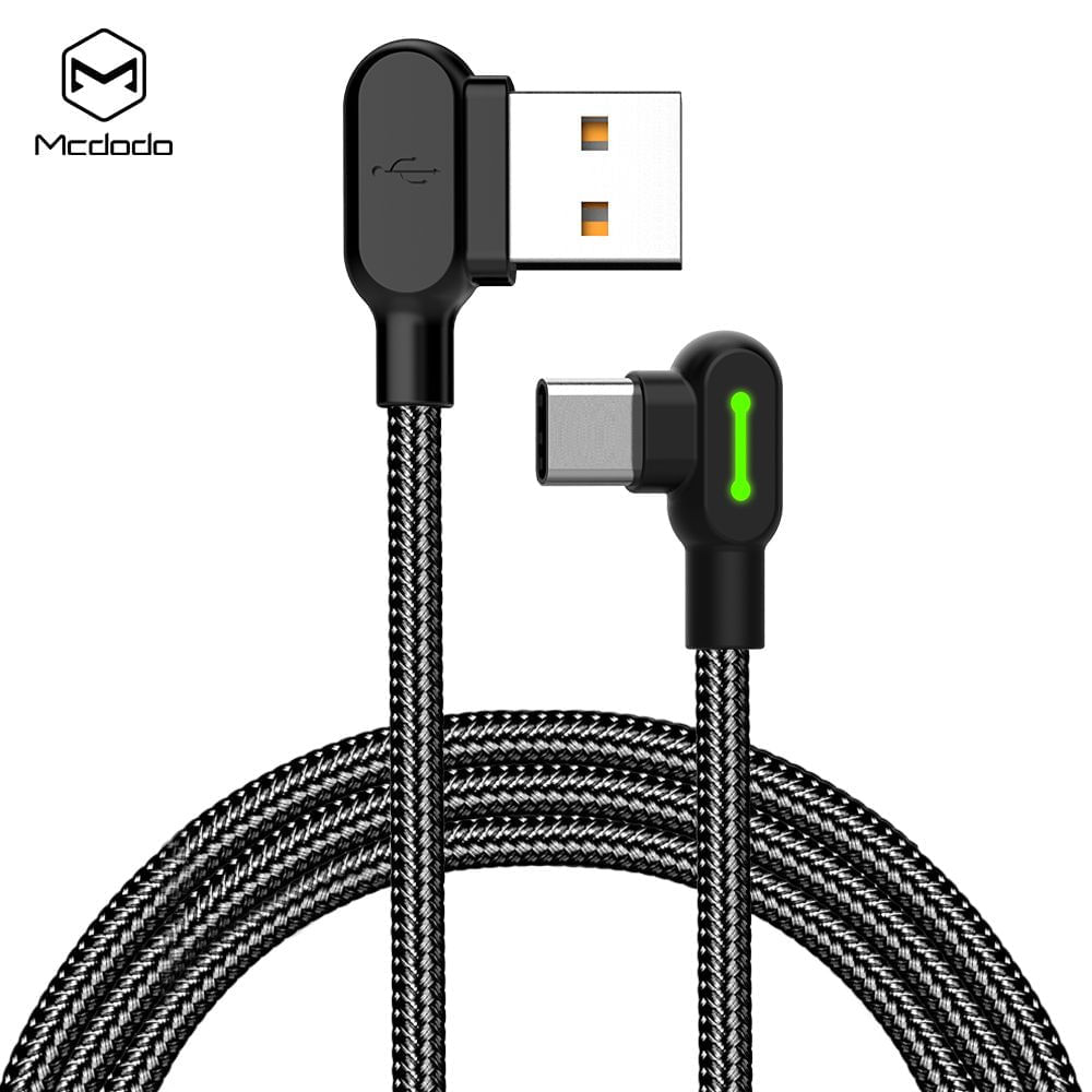 Cable de 90 Grados USB Tipo C para Android Mcdodo 1.8m
