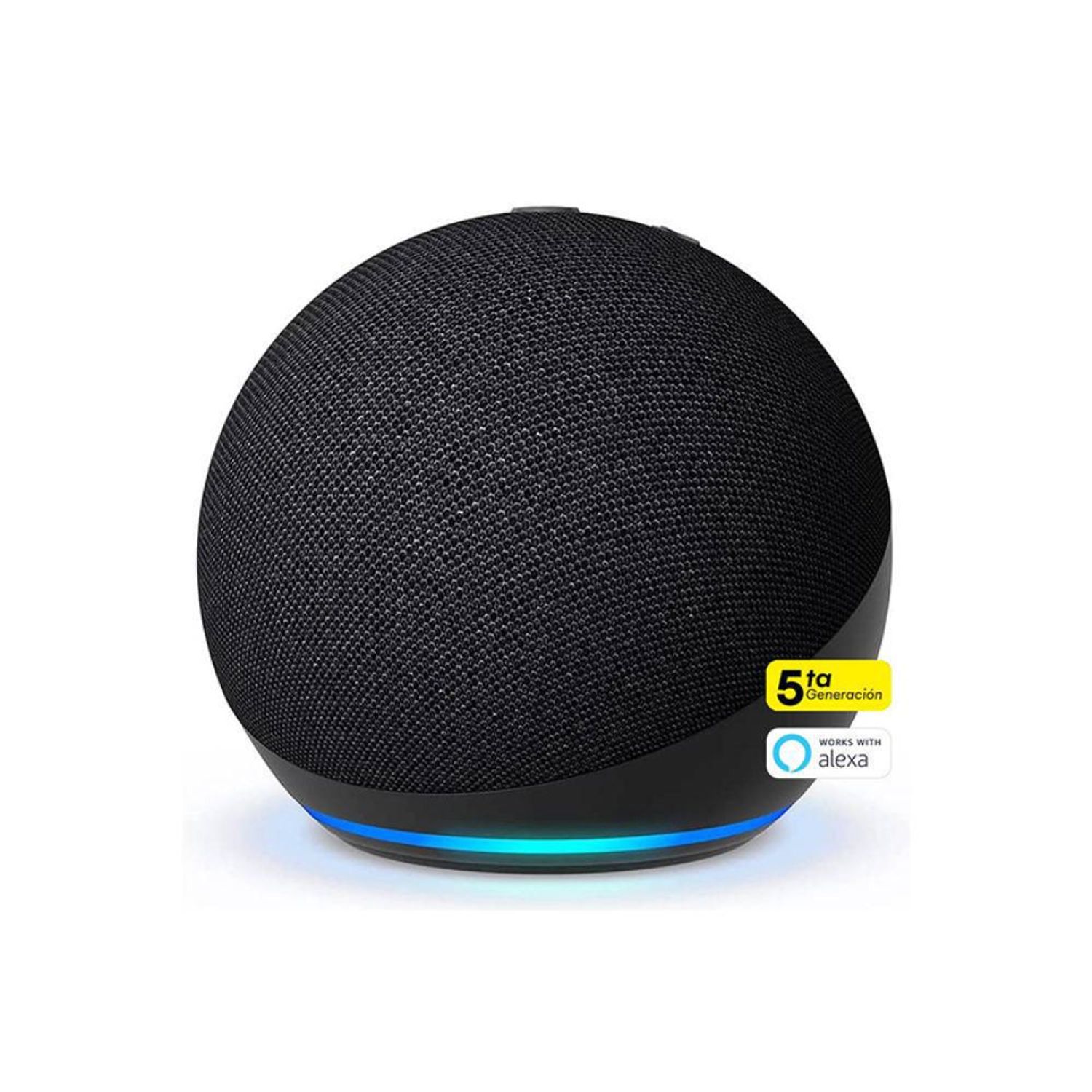 Echo Dot 5 Compatible con Alexa Negro