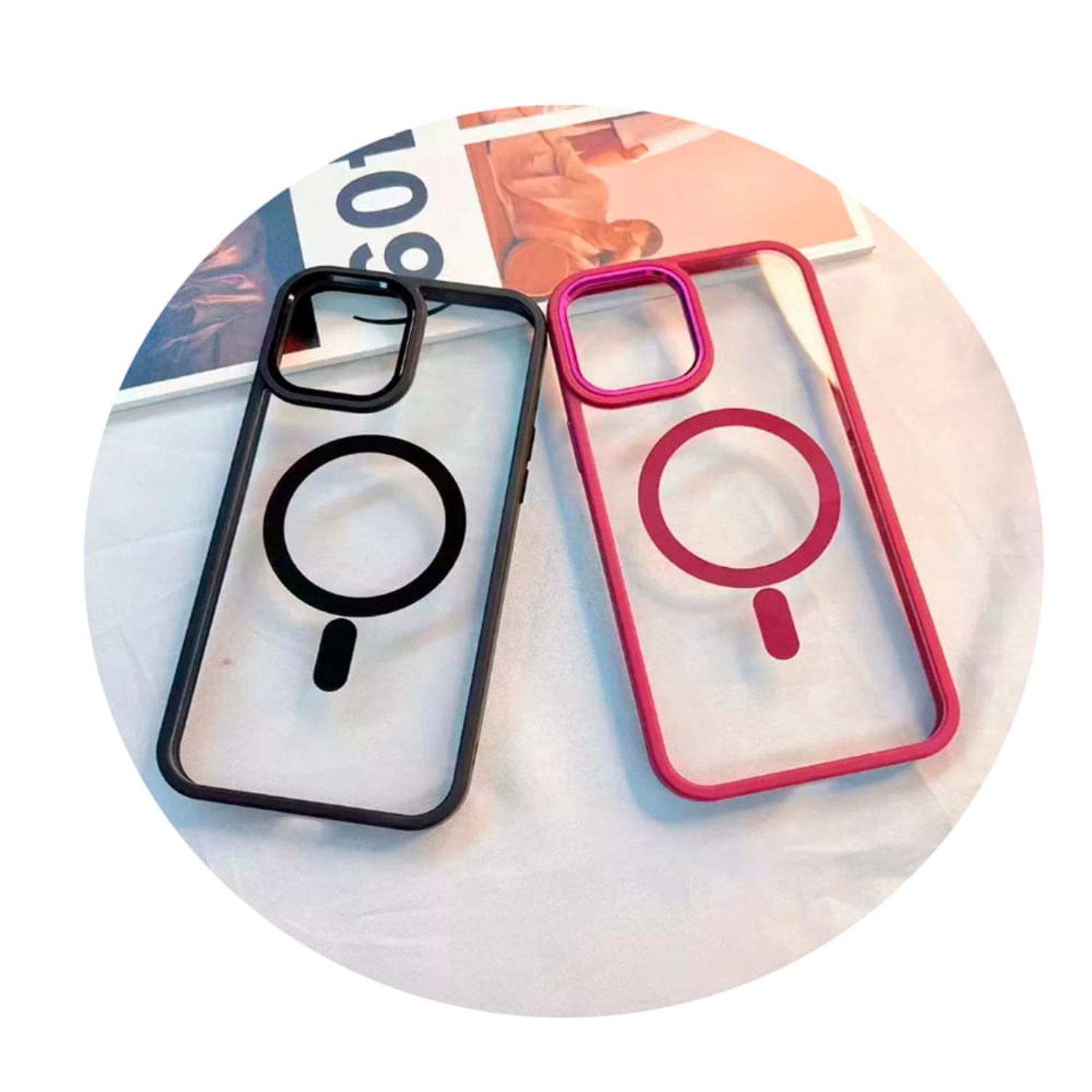 Funda Clear Transparente Magsafe para iPhone 13 Pro Max - La Casa