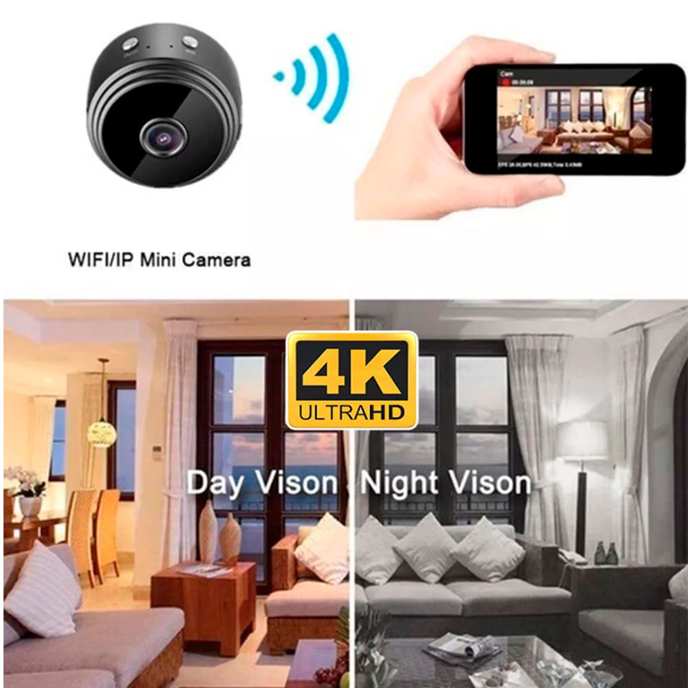 Mini Cámara Espía de Bolsillo A12S Infrarrojo HD 1080P Fotos y Video I  Oechsle - Oechsle