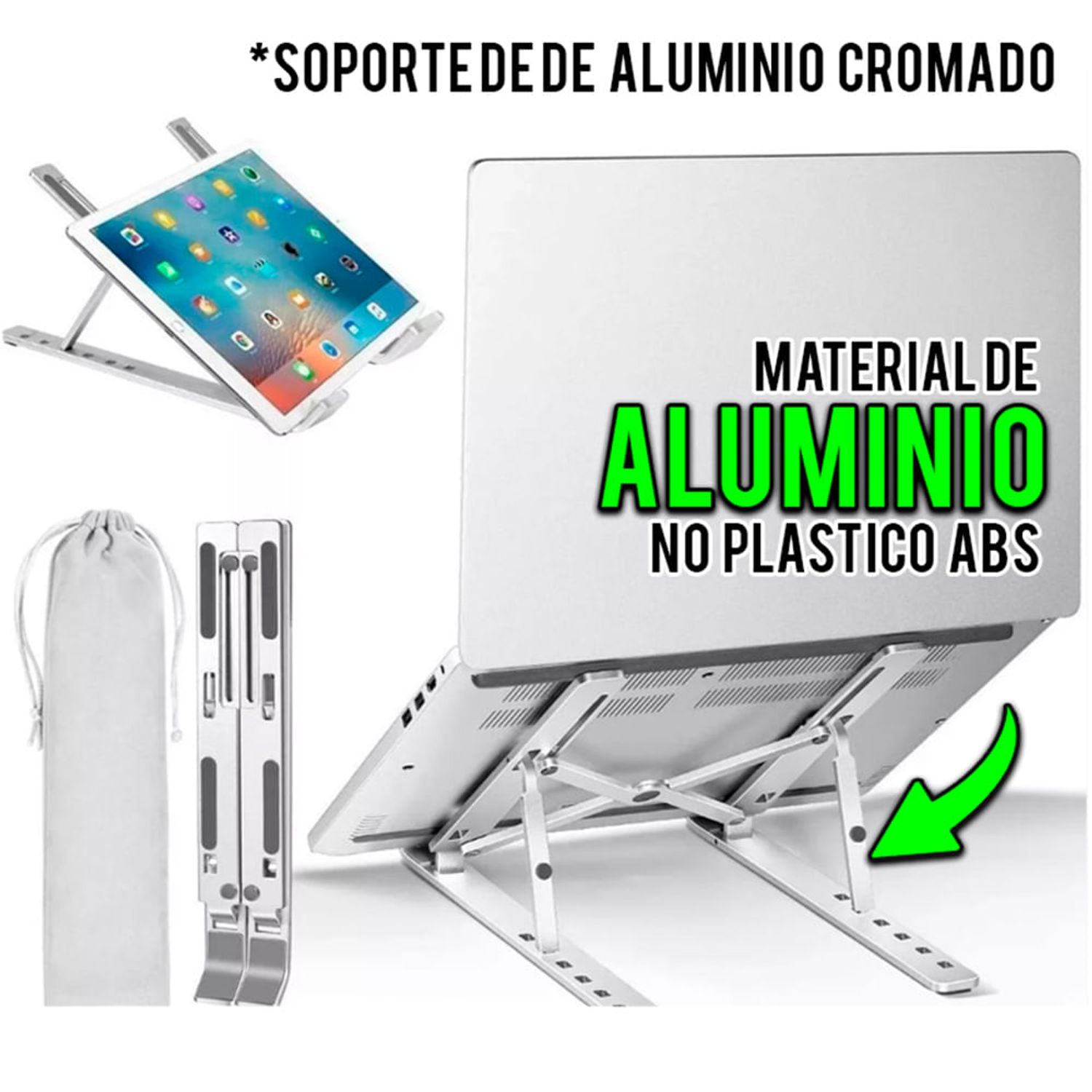 Soporte para Laptop Aluminio