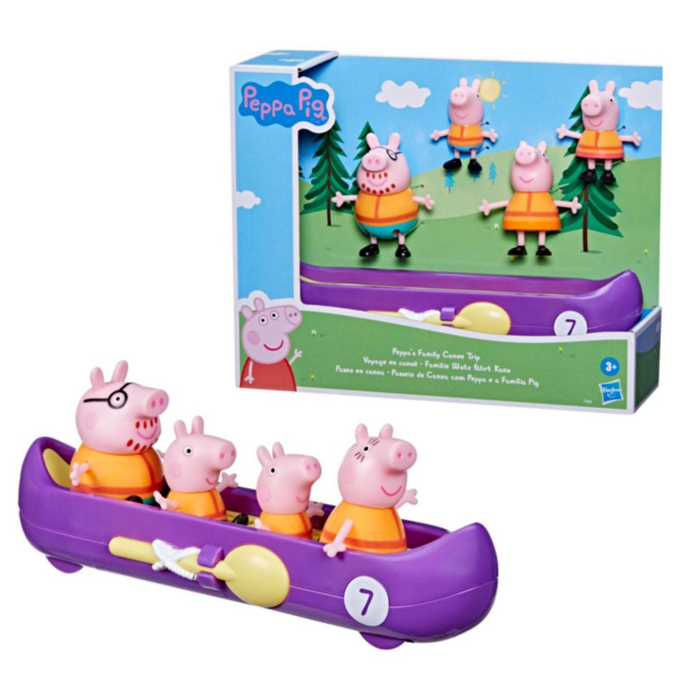Coche control remoto Papá Pig y Peppa Pig con sonidos y figuras - Juguetes  Today