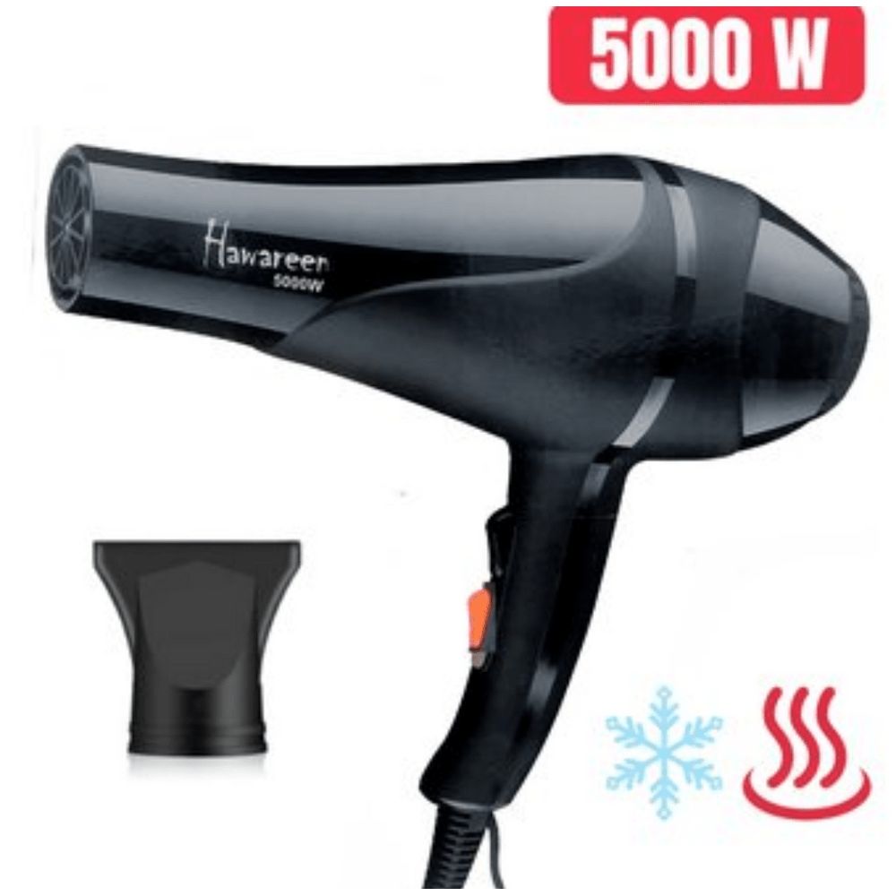 Secadora de Cabello Profesional de 5000 Watts Aire Caliente y Frío