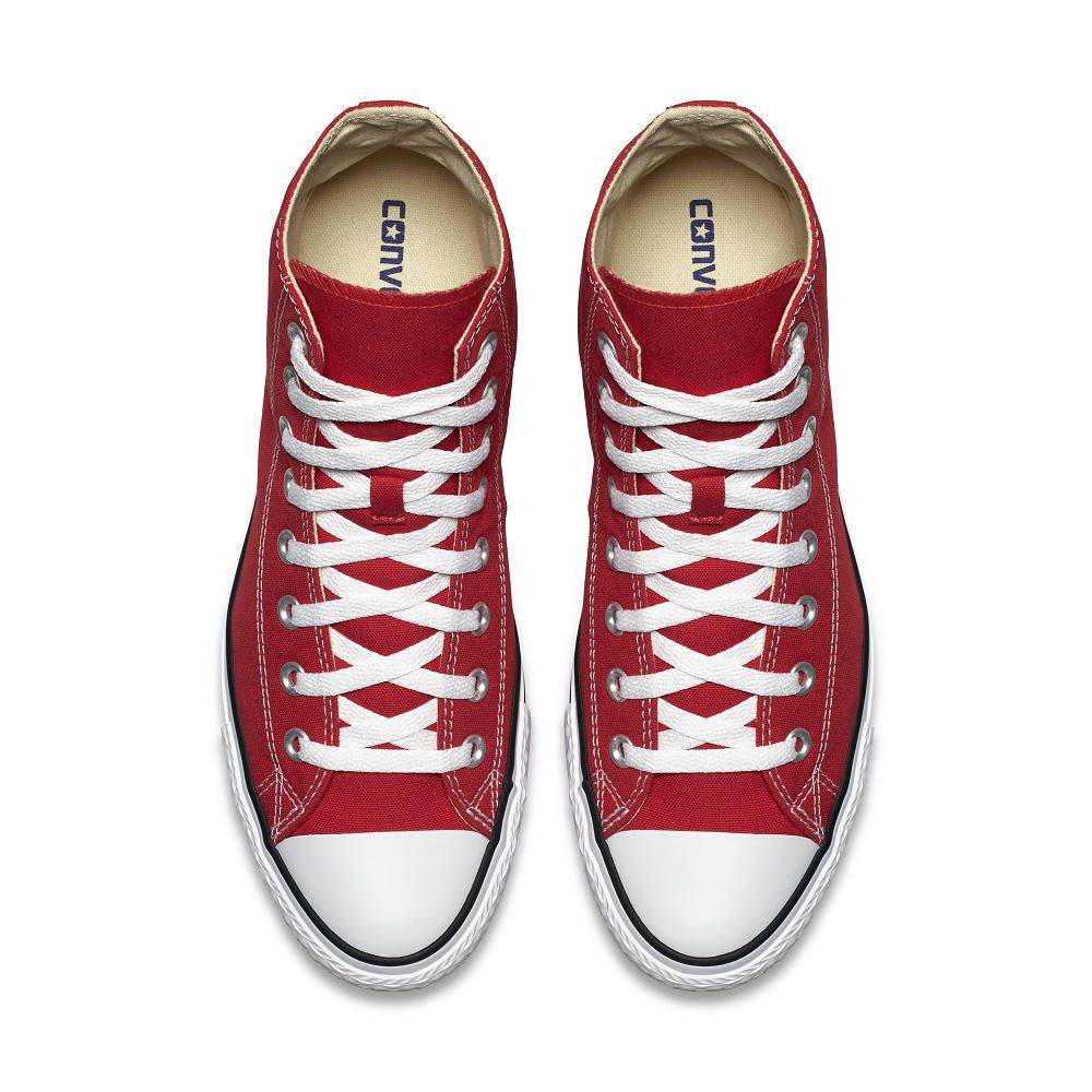 Zapatillas Urbanas Altas Hombre Chuck Taylor All Star Core Hi Rojo