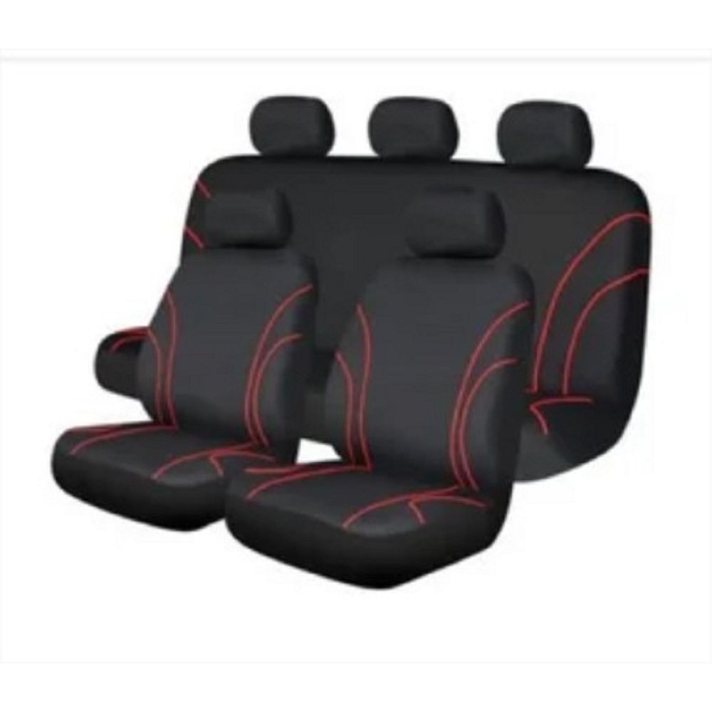Fundas Protector Cobertor para Asiento de Auto Rojo Oechsle
