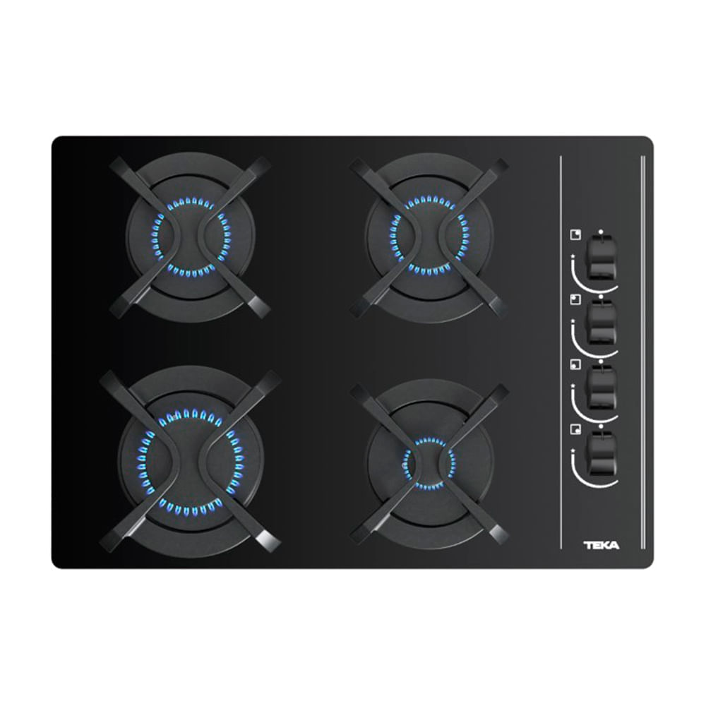 Encimera cristal a gas Teka Gbc 64003 4q