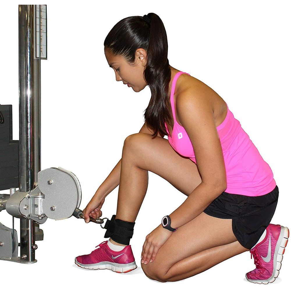 Ejercicios Con Pesas Tobilleras Rutina De Gluteos Con Pesas Con