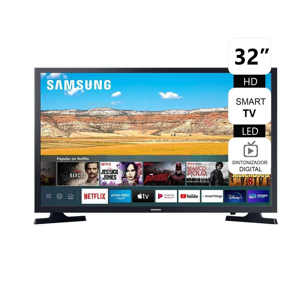 Televisor Smart TV HD 32"" Samsung UN32T4202AG
