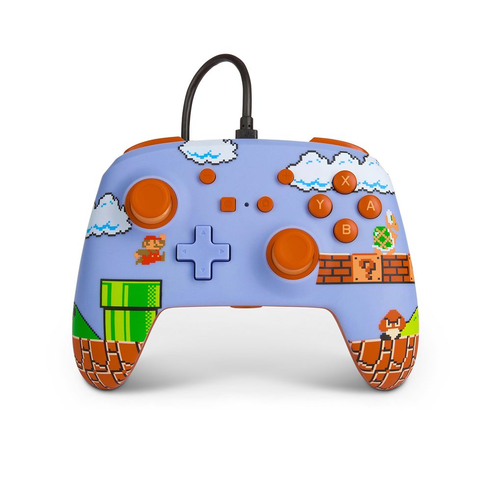 Mando PowerA Enhanced Wired Controller Nintendo Switch Super Mario Bros