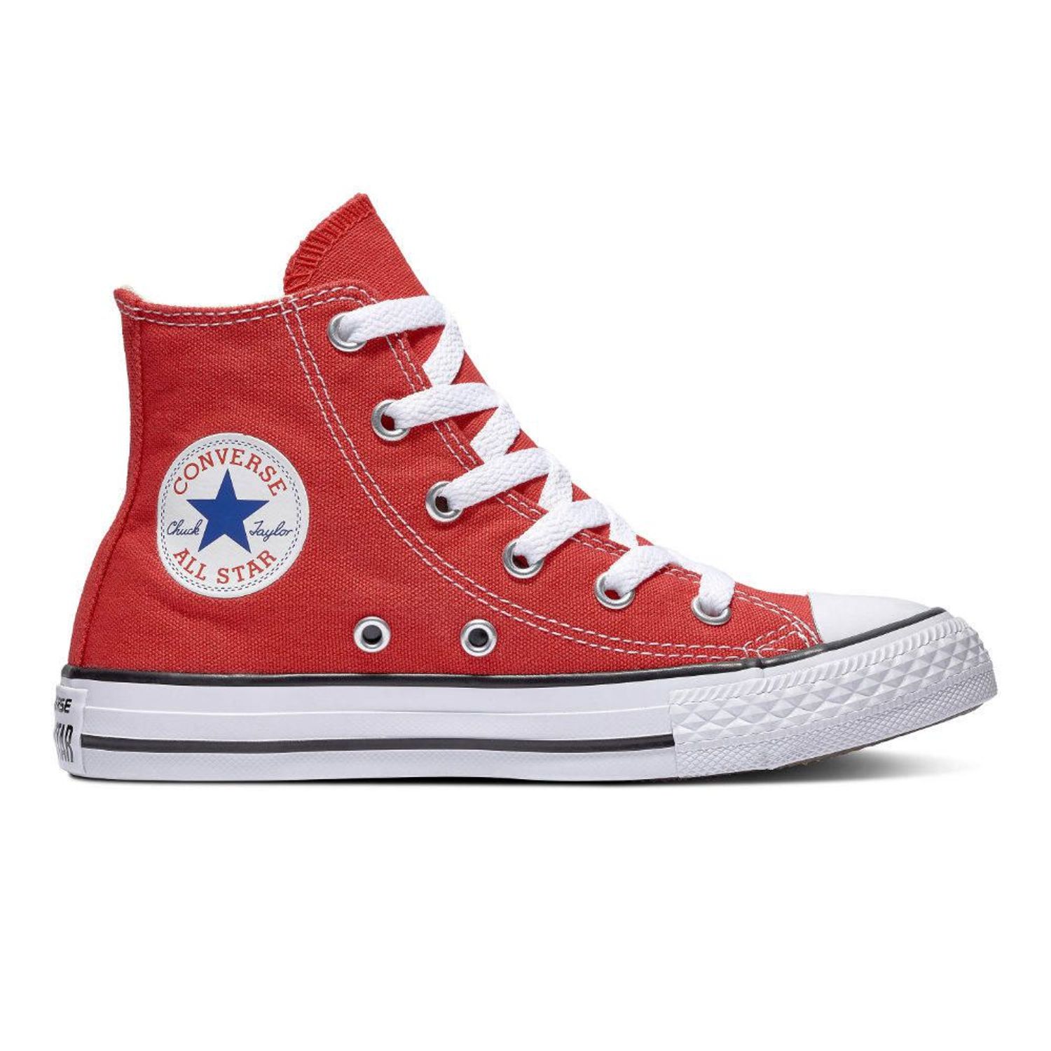 Zapatillas Nino Chuck Taylor All Star Altas Rojo Oechsle Oechsle