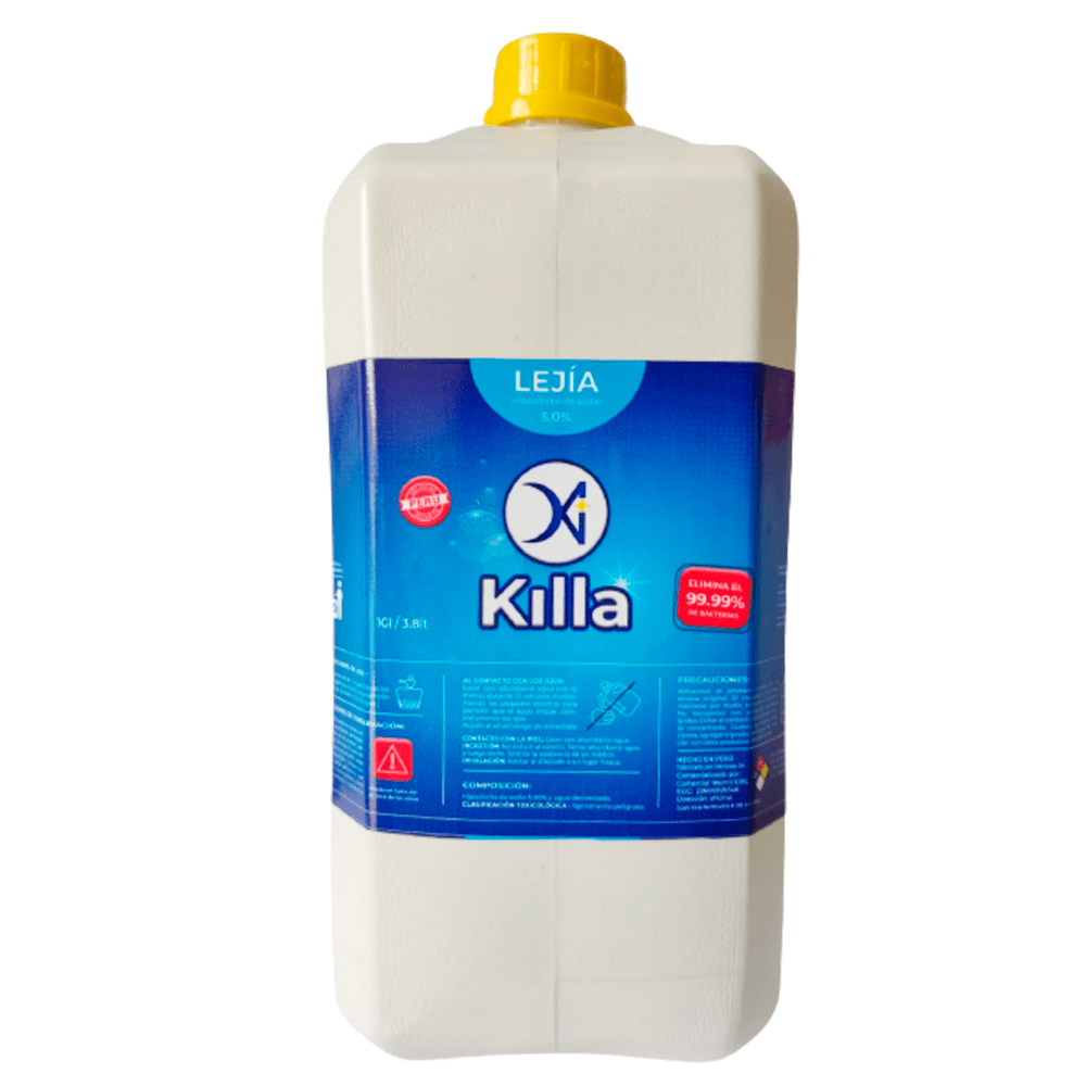 Lejía Domestica al 5% de Galón Killa