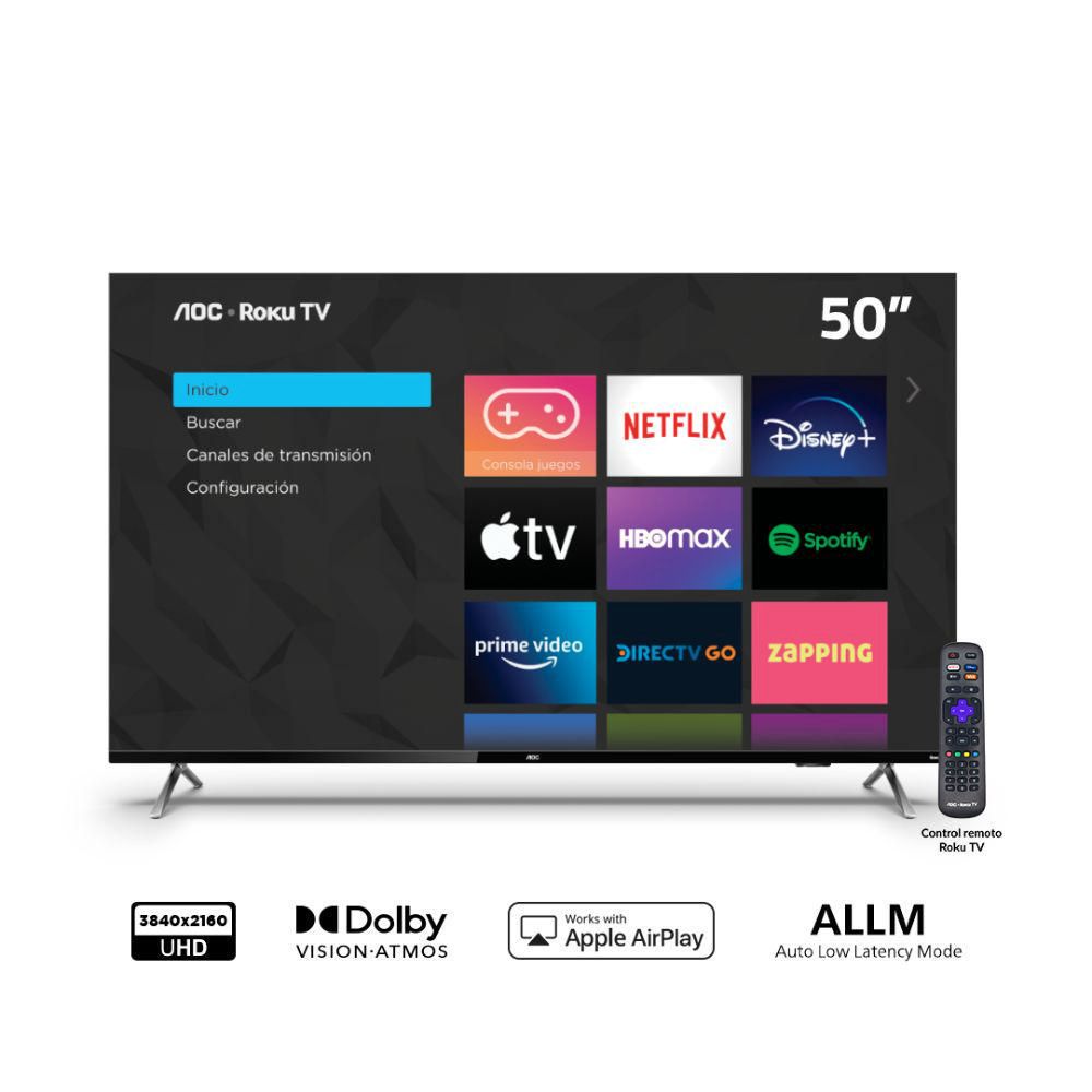 Ripley - TELEVISOR AOC LED/LCD 4K ULTRA HD 50 SMART TV LE50U6305