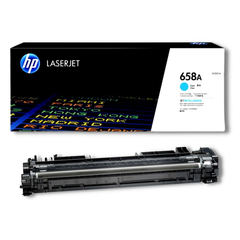 Toner HP W2001A (658A) Cian LaserJet Enterprise M751 | Oechsle - Oechsle