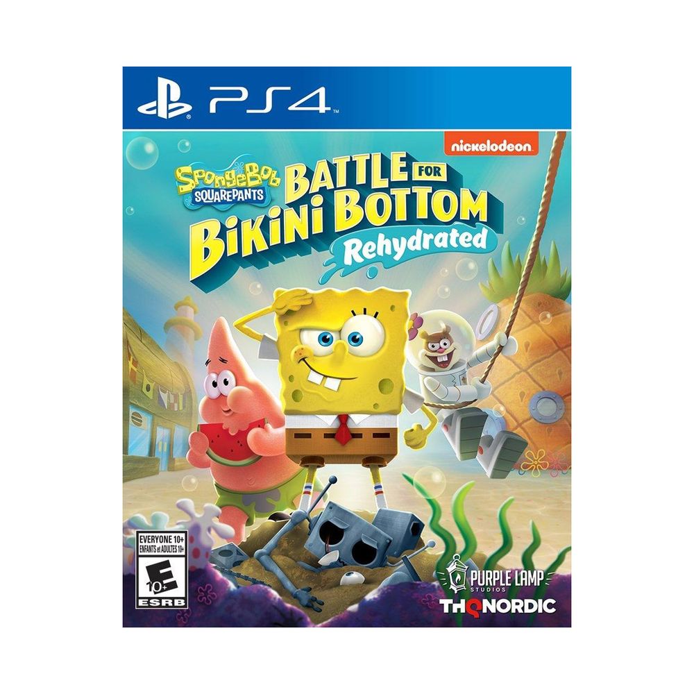 Bob Esponja Batalla por el fondo de bikini Ps4