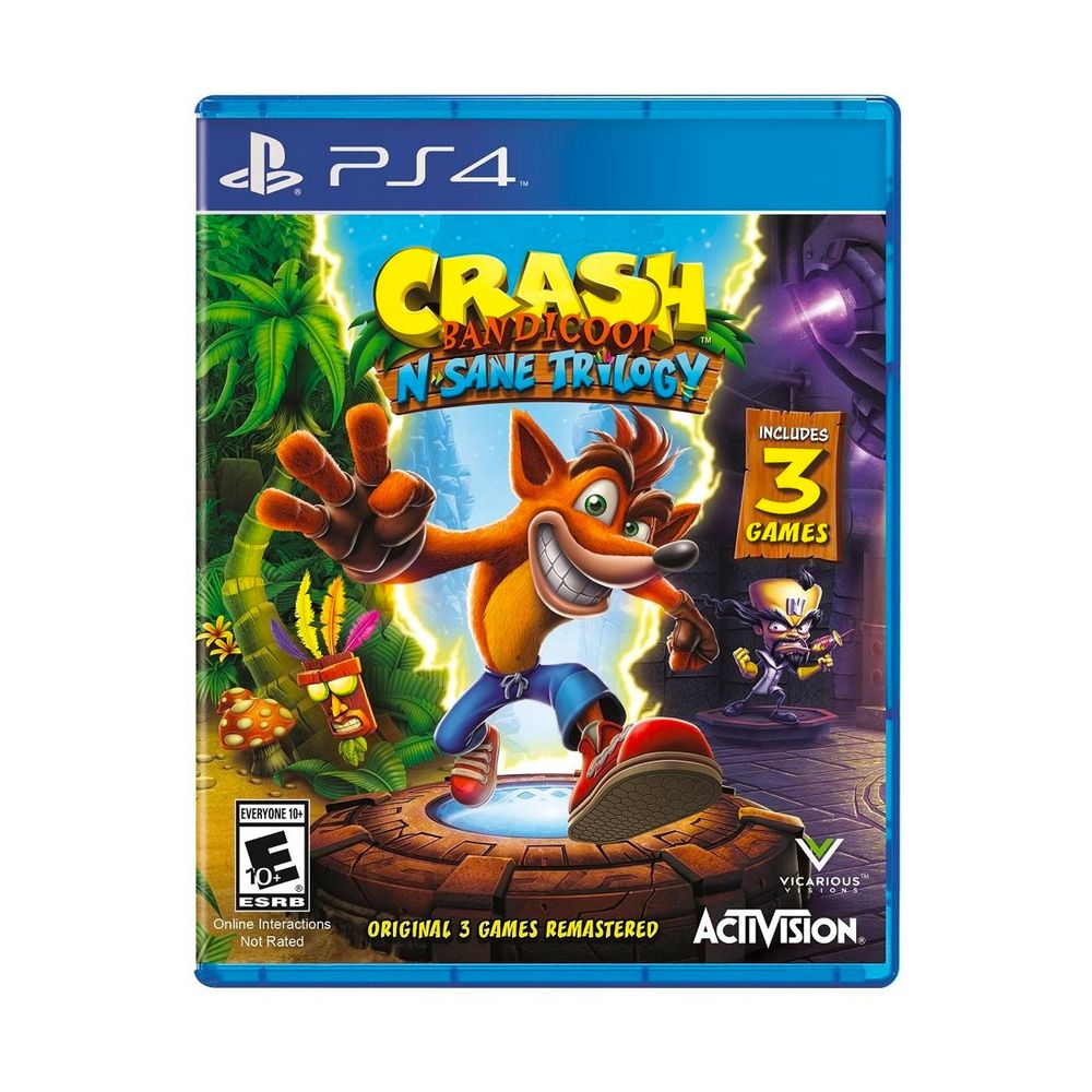 Crash Bandicoot N·Sane Trilogy 2 Bonus Levels PlayStation 4